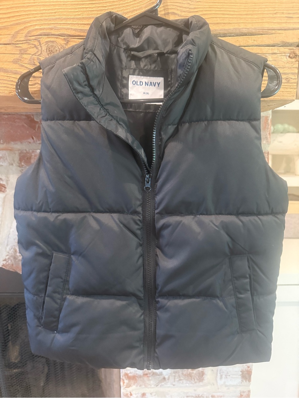 Old Navy Navy Puffer Vest